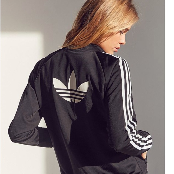 adidas originals black supergirl jacket